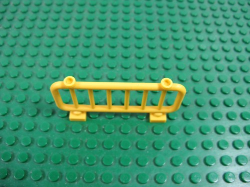 LEGO Barra Amarilla 1 x 8 x 3 Rejilla Cerca Barrera Classic Town 6389 6542 6396 #2583 - Imagen 2 de 2