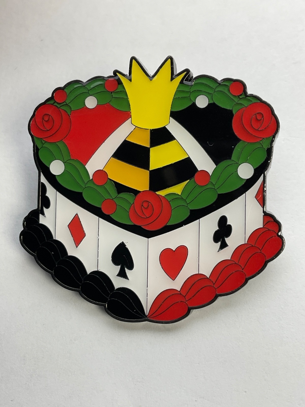 Loungefly Disney Villain Vintage Cake Mystery Pin Queen Of Hearts G9