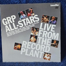 GRP All-Stars "Live From The Record Plant" Laserdisc