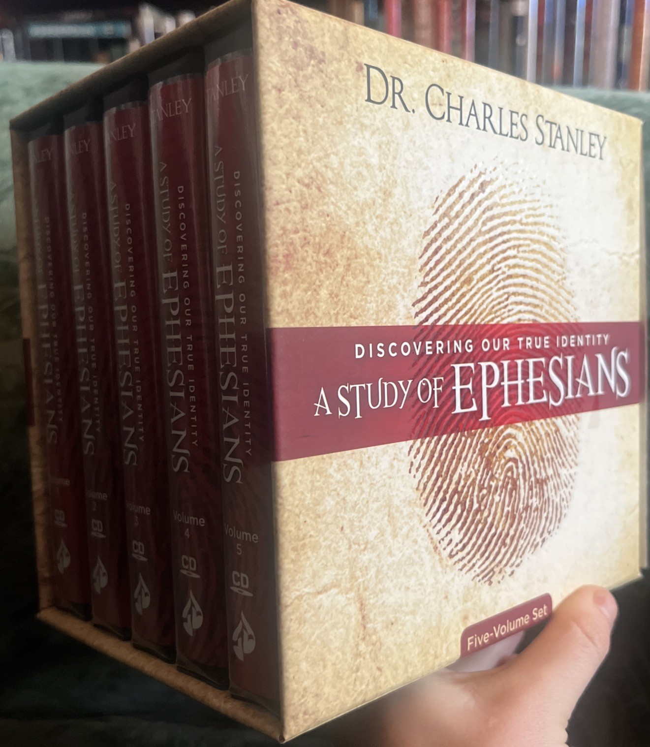 Dr. Charles Stanley A Study Of Ephesians 5 Volume 31 CD Box Set