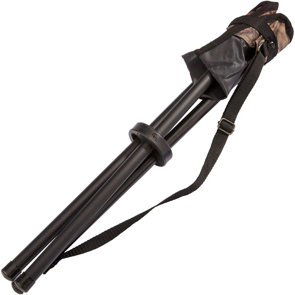 Portable Folding Design Hunting Lightweight Heavy-Duty Tripod Stool, Mossy Oa... - Image 2 of 3