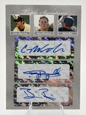 2008 Just Minors - Casey Weathers, Greg Reynolds, Brian Rike - Triple Signatures