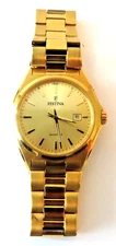 GREAT Festina Men's | Gold Dial | Gold PVD Plated Bracelet F20555 /3 Watch