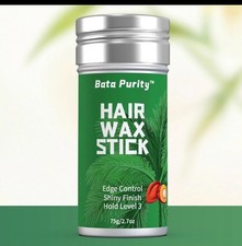 Hair Wax Stick for Strong Hold  Flyaway Control - Edge Control Slick Back  Fri