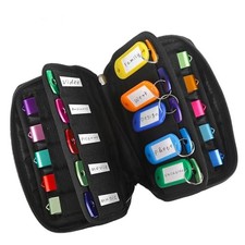 USB Flash Drive Case Organizer Premium Soft Neoprene Storage Holder 20 slots