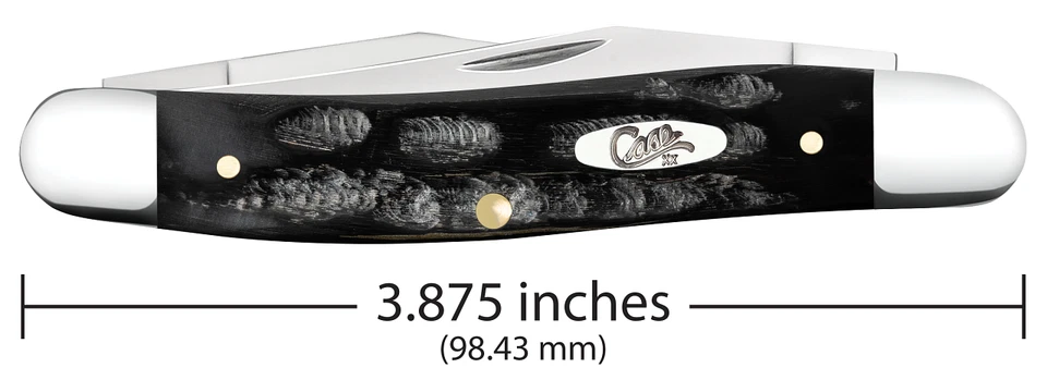 Cuchillo de bolsillo de acero inoxidable Case xx cuchillos Muskrat Jigged Buffalo Horn 65032 Foto 2 de 4