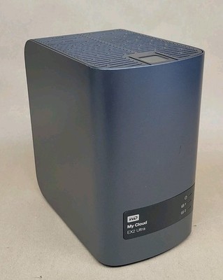 Western Digital WD External My Cloud EX2 Ultra WDBVBZ0080JCH DISKLESS - Tested!