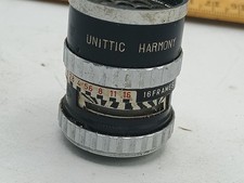 Unittic Harmony 16mm Cine Meter Bolex D-Mount Exposure Meter vtg made in Japan