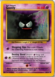 Gastly 050/102 Base Set Common