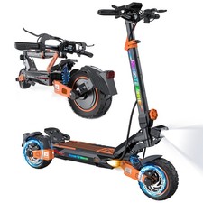 Ruitoo 3200W Dual Motor Adult Electric Scooter Folding E-Scooter 35 MPH 40 Miles