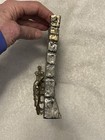 Western Wall Menorah  by  Yaacov Heller Pewter 24K Gold Sterling Silver RARE — photo 8