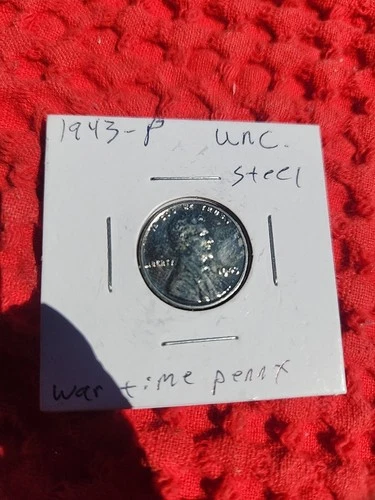 1943 Lincoln Steel Cent Uncirculated