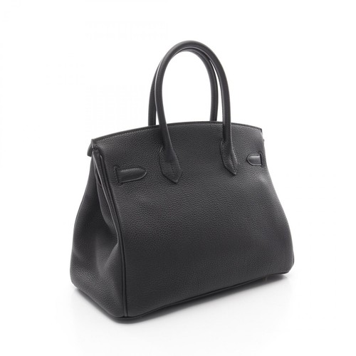HERMES Birkin 30 Handtasche B Togo Leder Noir Schwarz Gebraucht Damen GHW - Bild 2 von 9