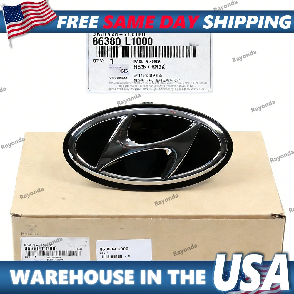 Genuine Front Grille Radar Emblem for 2020-2023 Hyundai Sonata 86380L1000