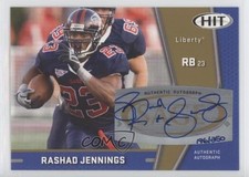 2009 SAGE Hit Auto Gold 196/250 Rashad Jennings #A86 Auto he0