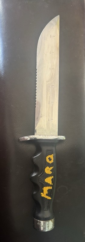 VOIT AMF Swimaster 2K20 Diving Knife 1970s Stainless Very Rare Nice!