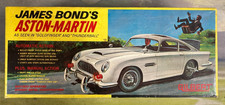 Vintage Battery Operated James Bond 007 Car Gilbert Aston Martin DB5