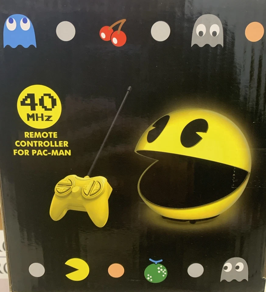PAC-MAN + BLINKY GHOST LED Remote Control Toy Wireless Bandai Namco - Image 2 of 4