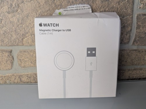 Apple MX2E2AM/A Watch Magnetic Charger to USB Cable (1m) - White Pre-owned