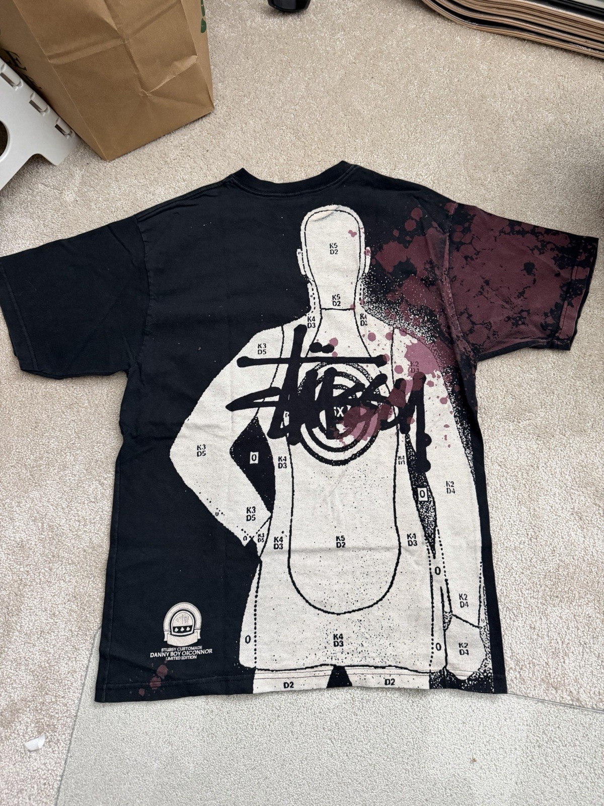 vintage Y2K Stussy Customade No. 3 Danny Boy O'Connor… - Gem
