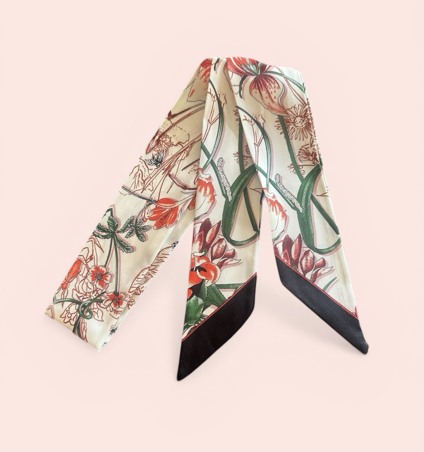long thin silk scarf - Purchased in Italy 2026