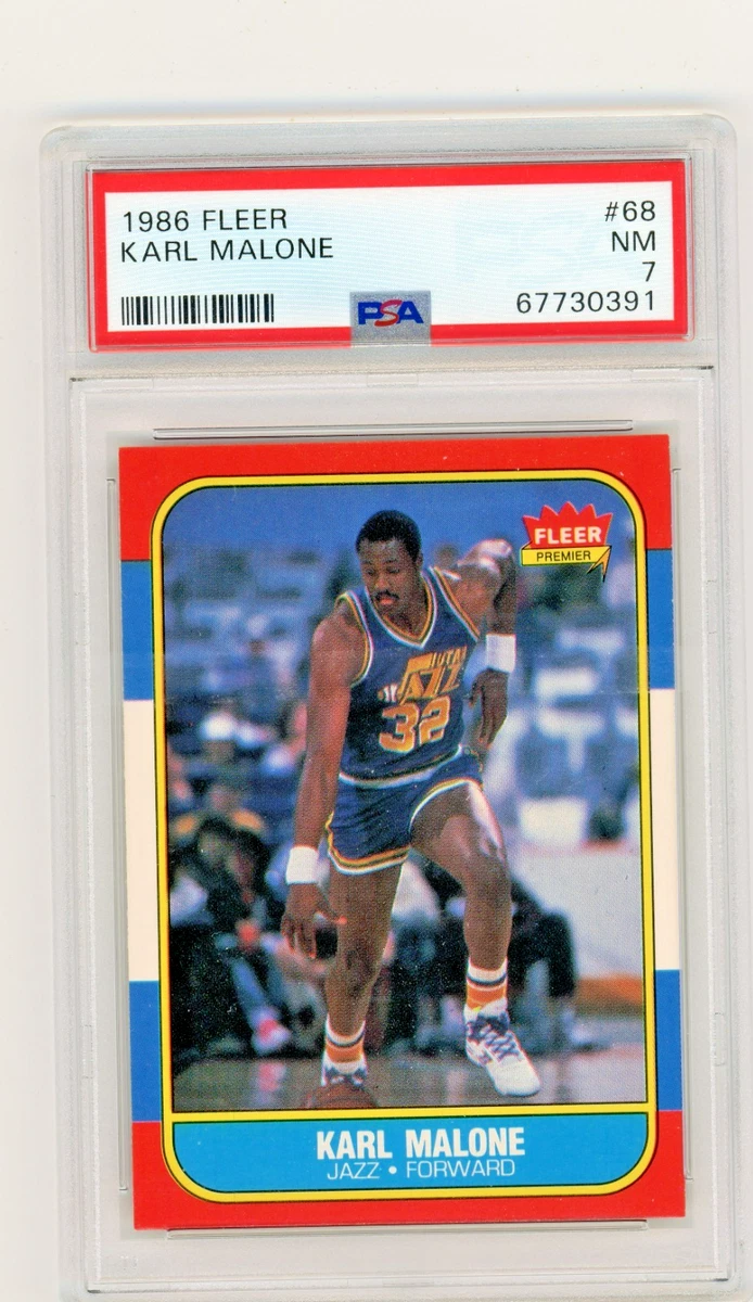 Fleer Karl Malone Basketball Rookie Sports Trading Cards