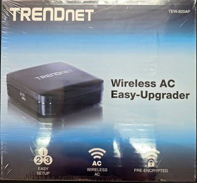 Factor Sealed - TRENDnet  Wireless AC Easy-Upgrader TEW-820AP