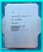Intel i5-12400F 2.50GHz Hexa Core 18MB CPU Processor LGA 1700