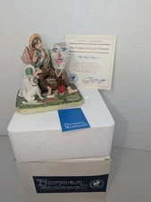 Norman Rockwell The Kite Maker 1982 Porcelain Figurine Certificate Original Box