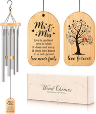 Wedding Gifts for Couples 2025, 25.5Inch Wind Chime for Bridal Shower Anniversar