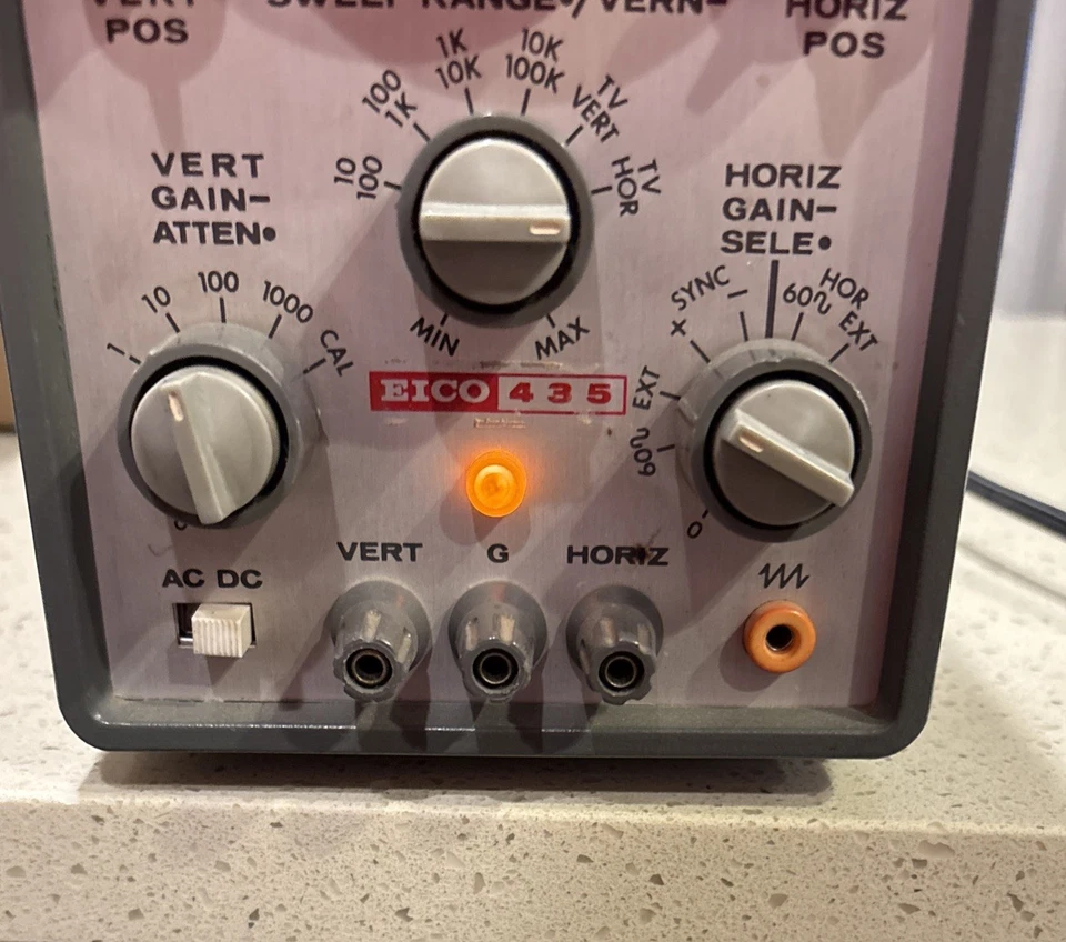 Osciloscopio EICO Modelo 435 Banda Ancha DC, sin probar Ver Fotos Foto 2 de 4