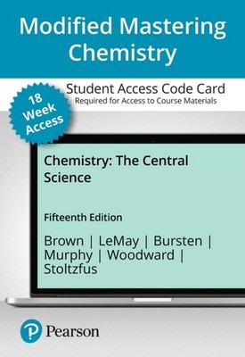 Modified Mastering Pearson The Central Science 15th Edition Access Code 18 weeks
