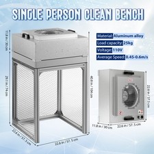 Laminar Flow Hood Bench Air Flow Clean Workstation Dust Free Workbench Dust Free Laminar Flow Hood Bench Air Flow Clean Workstation Dust Free Workbench Dust Free