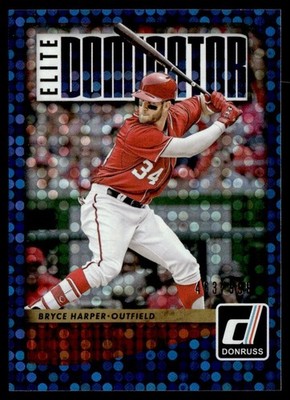 2016 Donruss Elite Dominator Bryce Harper 463/999 #ED8