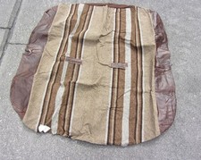 Full Size Truck Bench Seat Cover Brown Tweed Vinyl Trim New Nos