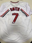 Reggie Smith Custom St. Louis Cardinals Signed White #7 Jersey MLB SWAU COA