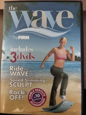 Workout DVD The Firm: The Wave: Ride the Wave Speed Slimming Sculpt Rock it Off