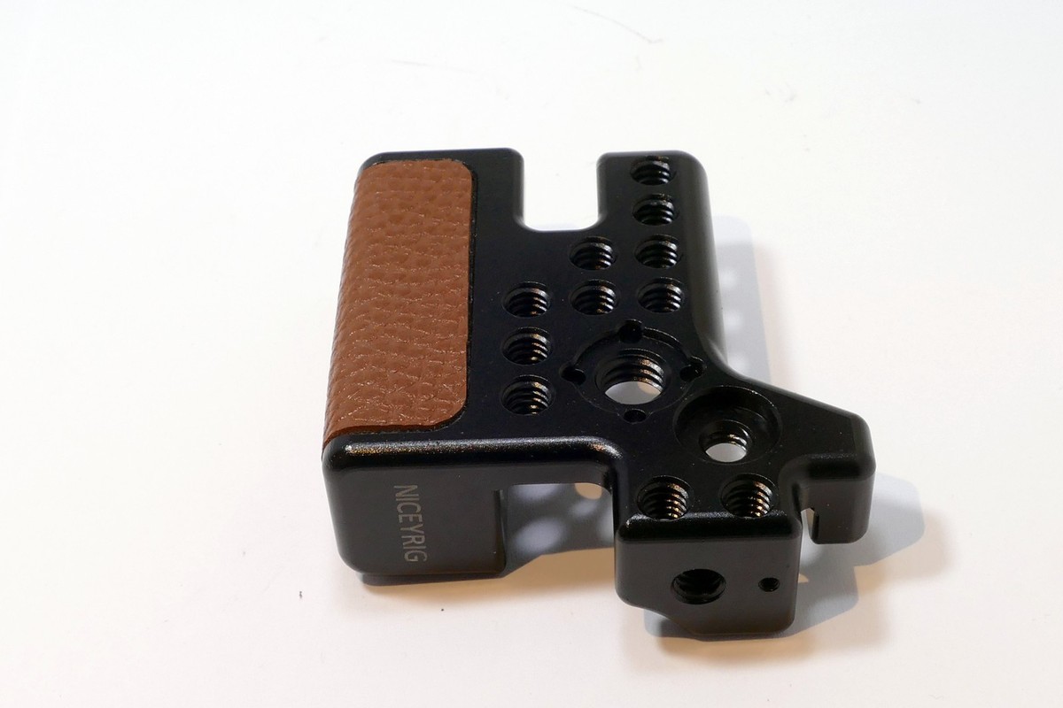 Niceyrig Leather (brown) Grip for Sigma FP Camera Hand Grip