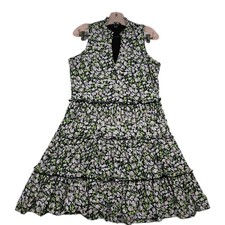 Tommy Hilfiger Dress Women's Size 4 Floral Cottage Core Prairie Summertime