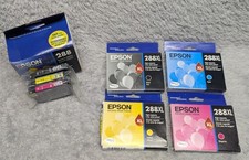 Epson 288XL Ink Black Cyan Magenta Yellow + 288 Pack No Cyan NIB