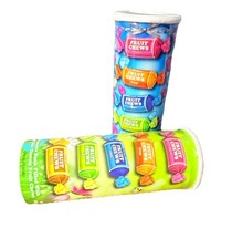 Lot Of 2 Tootsie Roll Fruit Chews 5.7oz W / Bank Orange, Cherry , Lime, Lemon