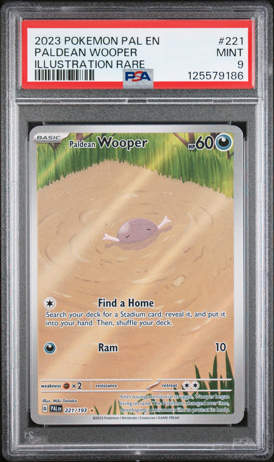 Paldean Wooper #221