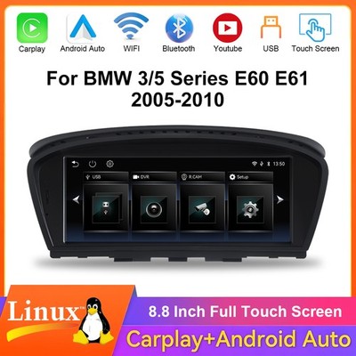 Für BMW E60 E61 E63 E90 E91 CCC GPS Navi 8,8'' Android Auto Autoradio CarPlay USB
