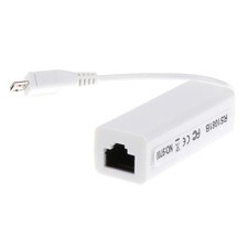 Scheda Adattatore Di Rete Fast Ethernet Da Micro USB A RJ45 LAN 10/100Mbps