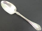 Wallace STERLING ROSE SERVING SPOON Silver circa 1898 1.8 ozs net wt