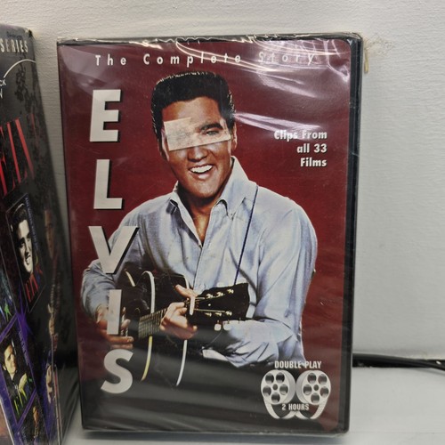 New Sealed Elvis Presley The King Vhs 5 Tape Box Set & 1 Dvd - Picture 11 of 14