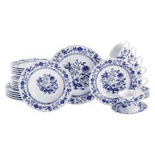 CreaTable Flora Zwiebelmuster 17133 Kombiservice 30-tlg Geschirrset 6 Personen