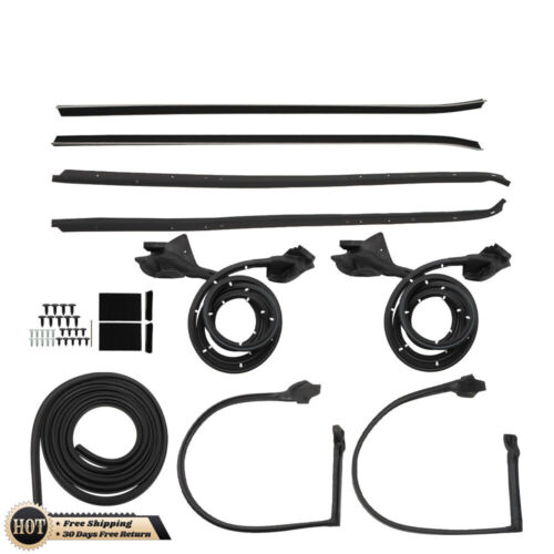 Weatherstrip Seal Kit Door Window Fit For Camaro Firebird 1970-1981 - Picture 2 of 14