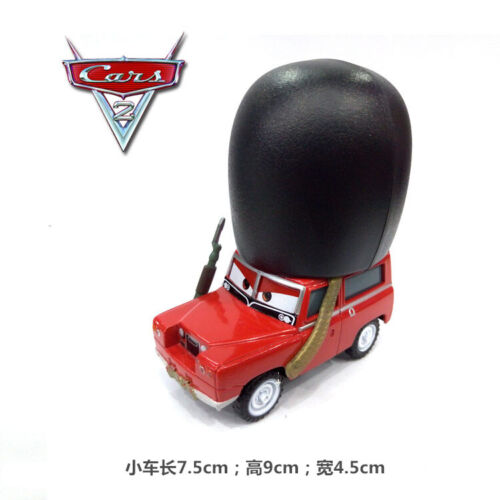 DISNEY PIXAR CARS Queen Top Hat Guard Police 1:55 Mattel Alloy Racing Toy Car - Picture 6 of 11