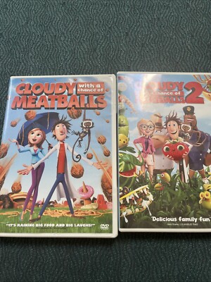Cloudy With A Chance Of Meatballs One And Two
